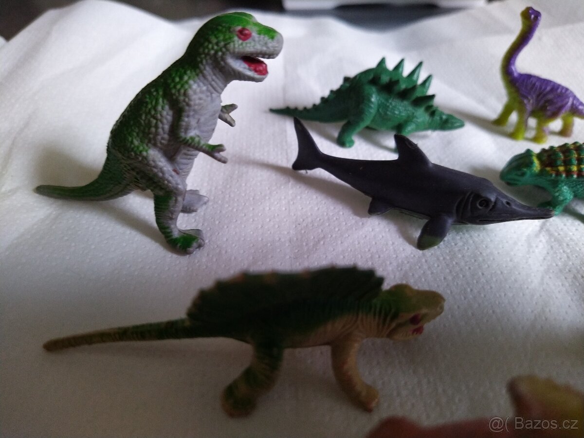 Retro figurky dinosaurů - 2