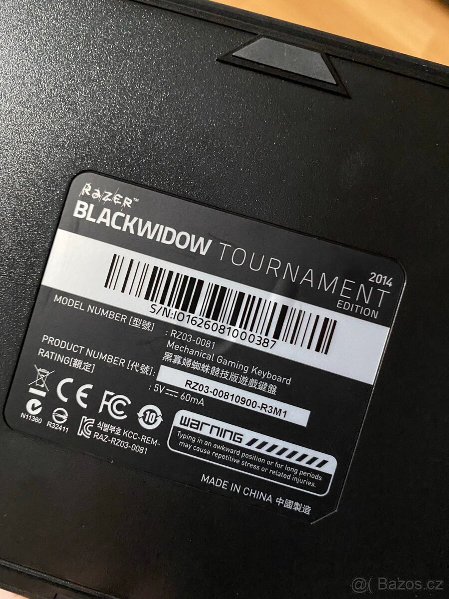 SLEVA - Herní klávesnice Razor Blackwidow - 2