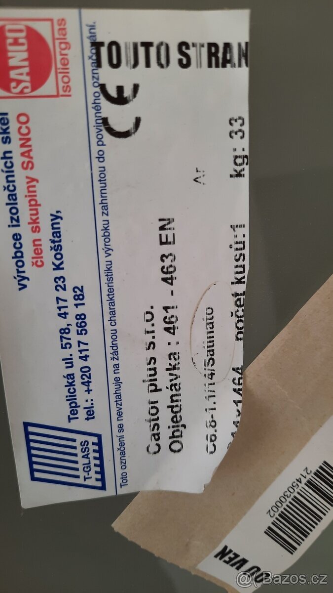 Tvrzené nerozbitné a neoteviratelné okno - 2