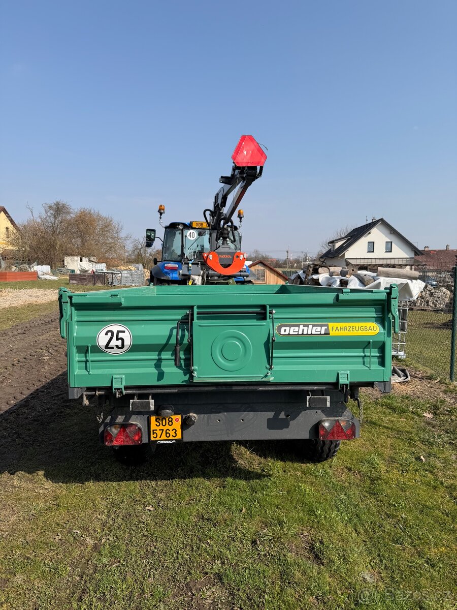 Traktorový vlek OEHLER EDK 60 S - 2