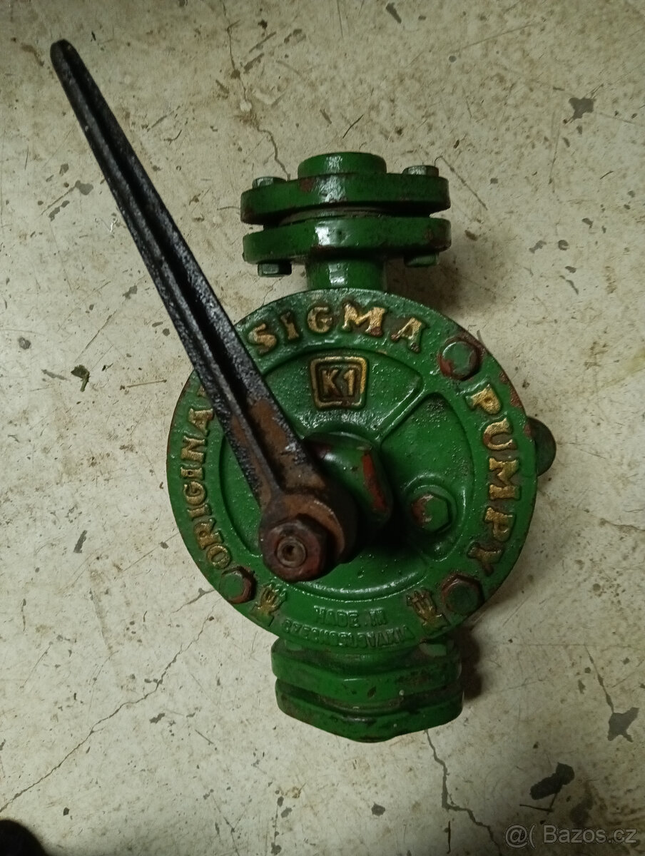 Ruční pumpa Sigma velikosti K1 a K2 - 2