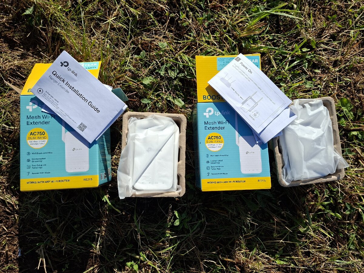 Dvoupásmový Wi-Fi 5 Extender AC750 ( zesilovač) - 2