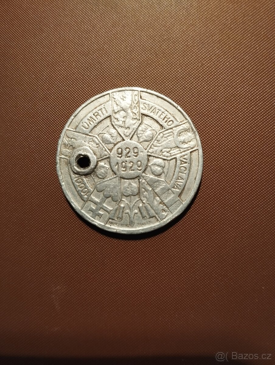 Přívěšek 1000 let úmrtí sv. Václava - 2