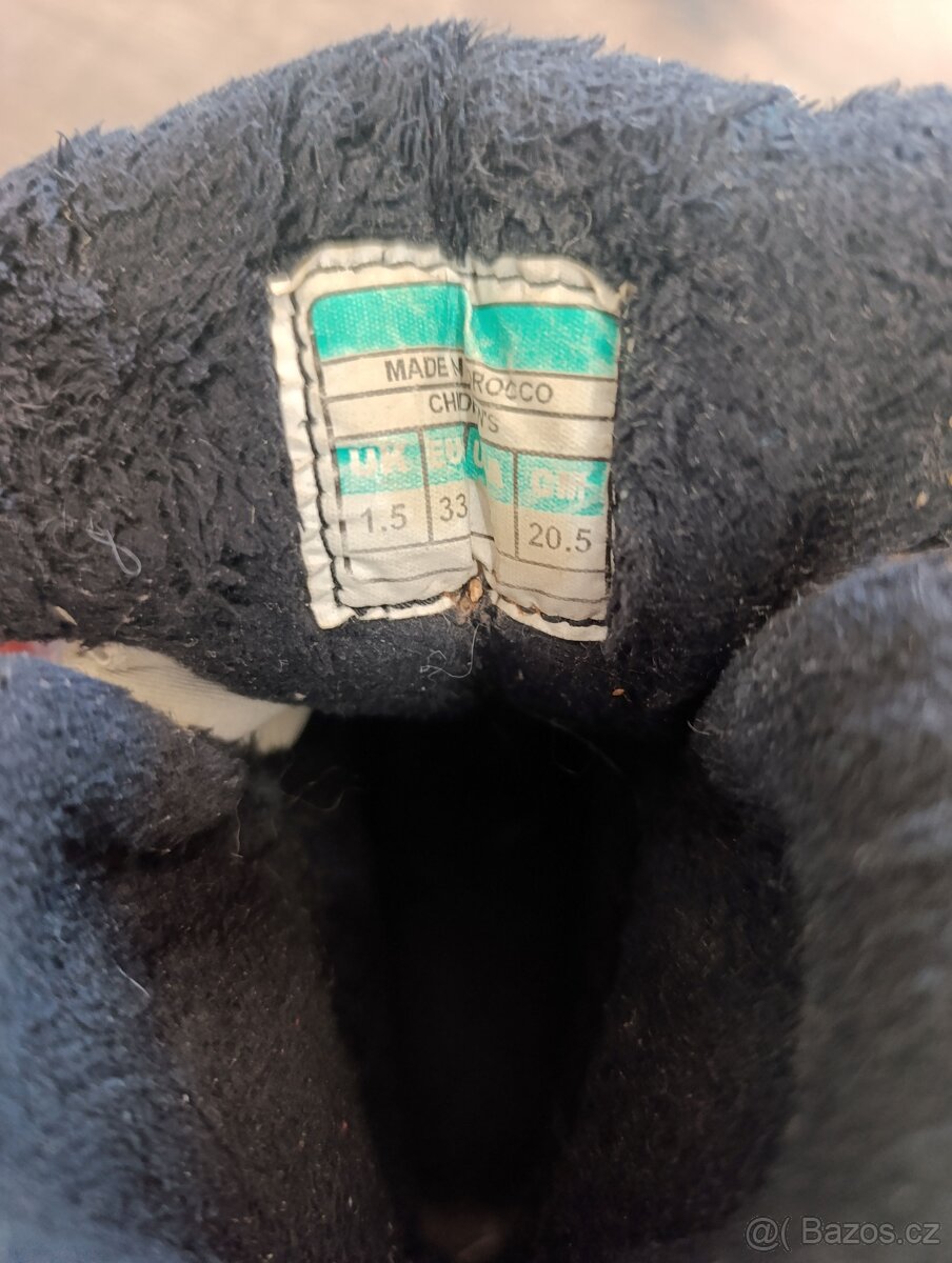 Dětské běžecké boty SALAMON vel. 33.5 - 2