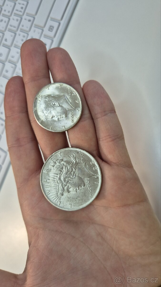 Stříbrné mince - 2