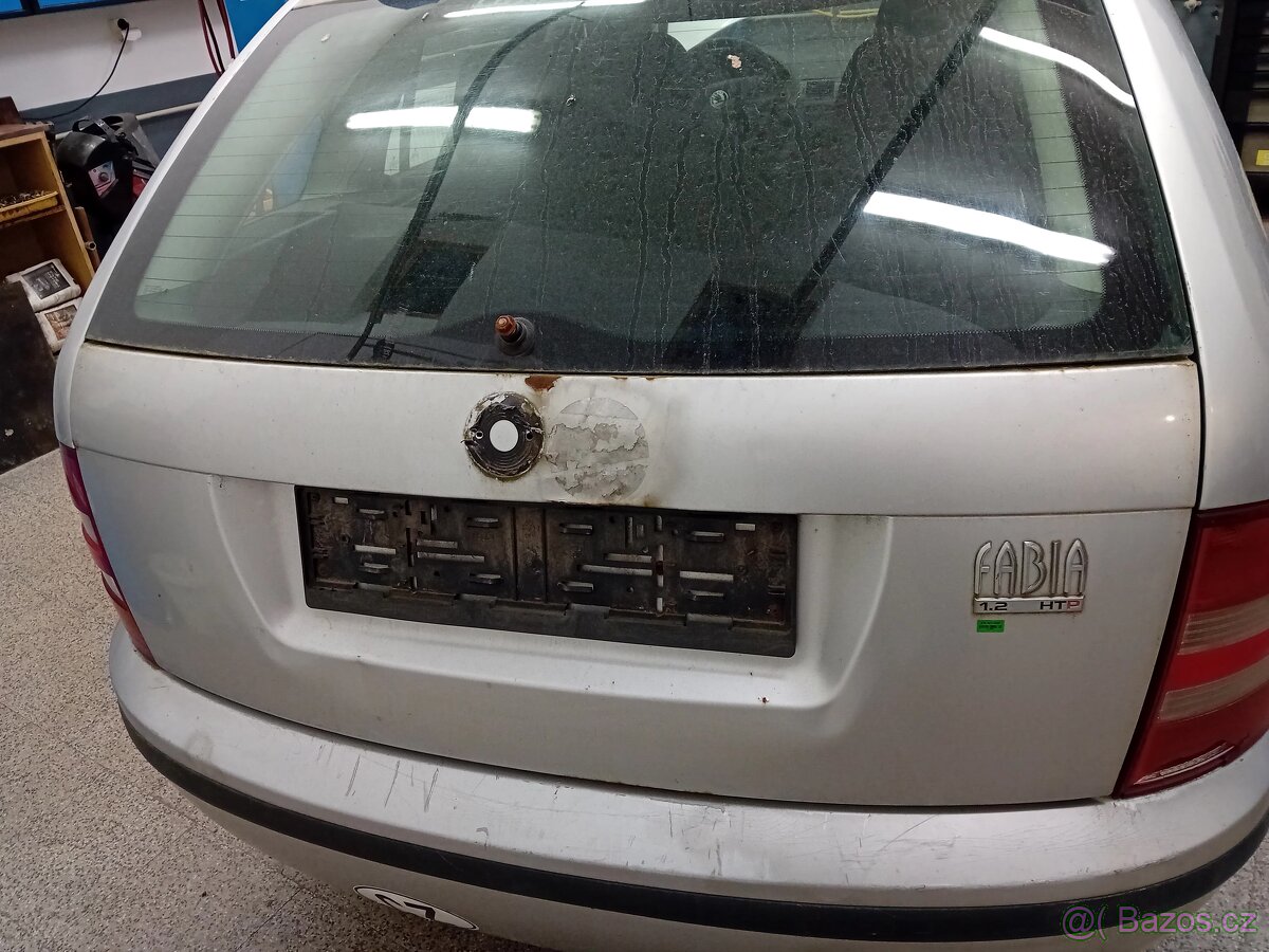 Škoda Fabia I,combi, víko kufru - 2