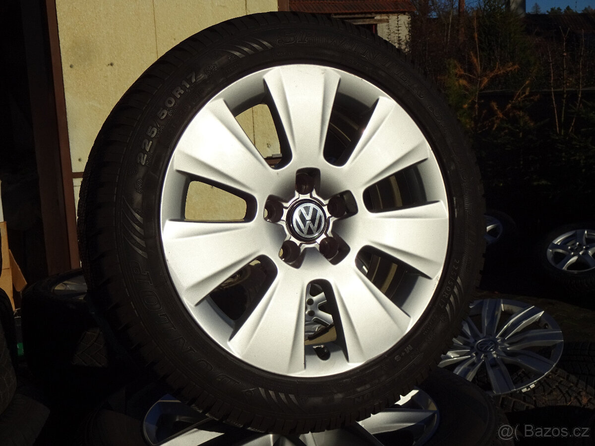Alhambra + Sharan - zimní alu kola 17" 5x112 - 2