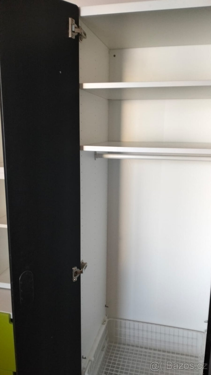 Černá dětská skříň Stuva z Ikei - 2