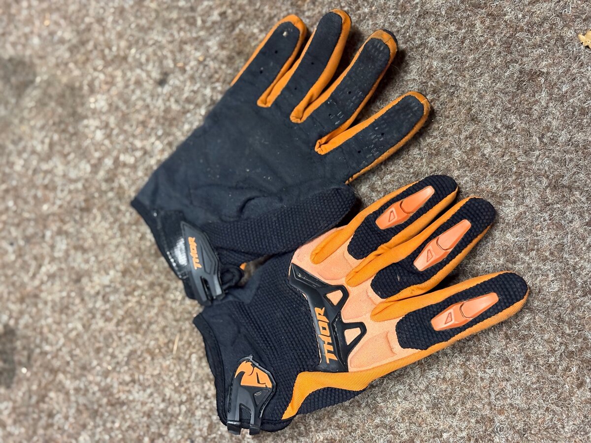 Motokrosové rukavice - 2