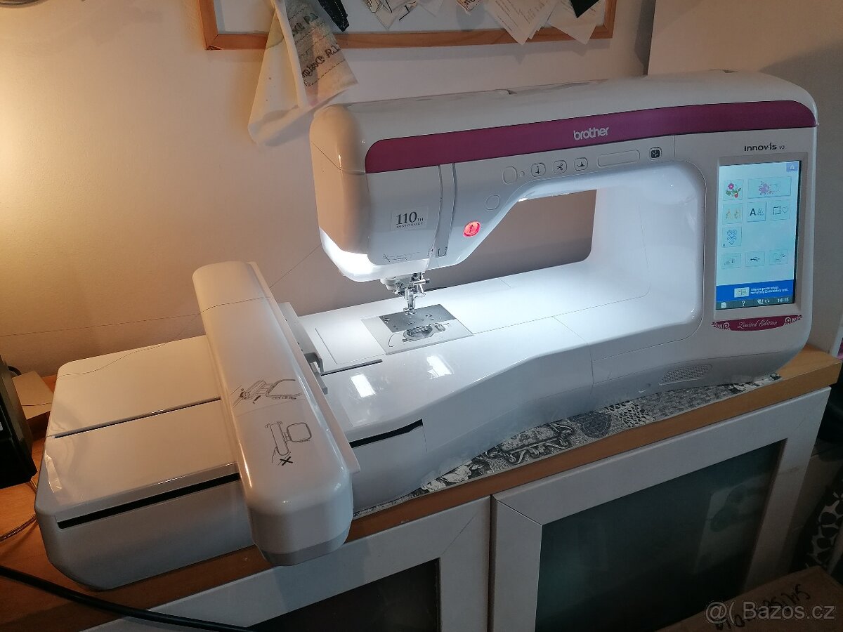 Vyšívací stroj brother V3 LE - 2