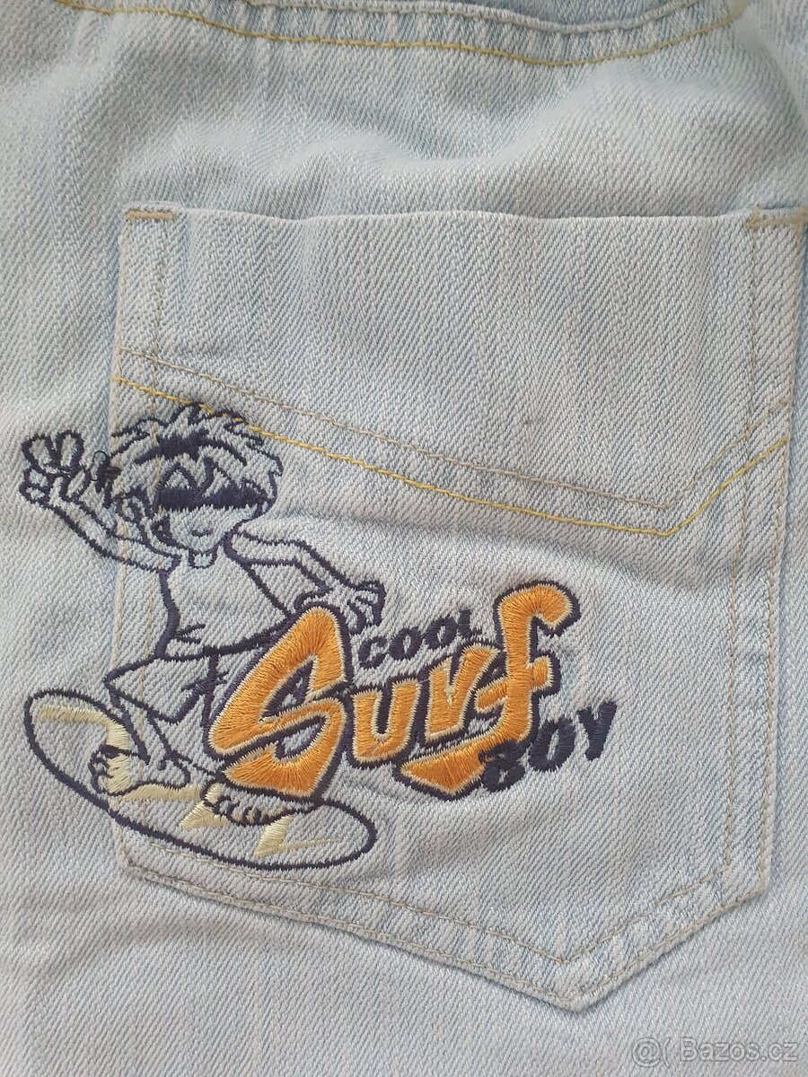 Džínove bermudy, vel. 122, 8 let - 2