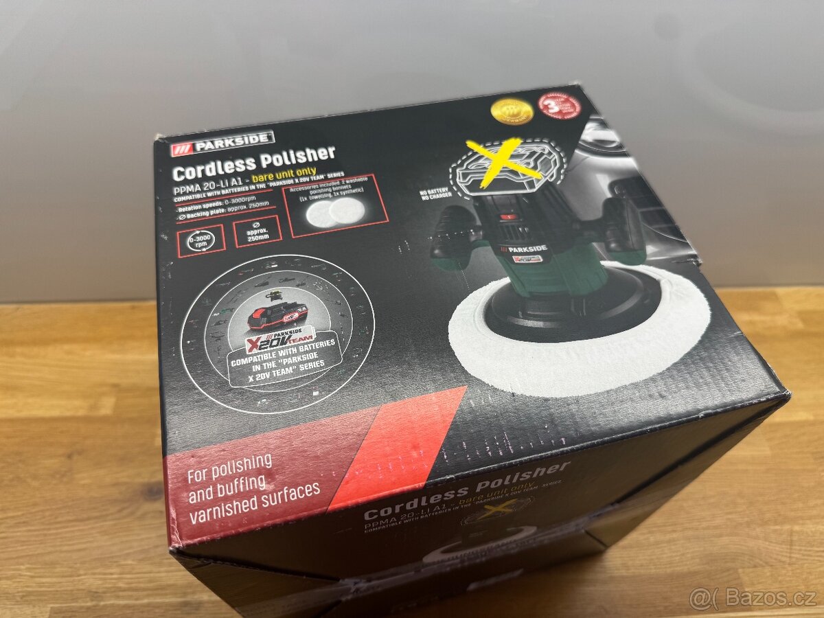Aku leštička Parkside PPMA 20 Li-A1 - 2