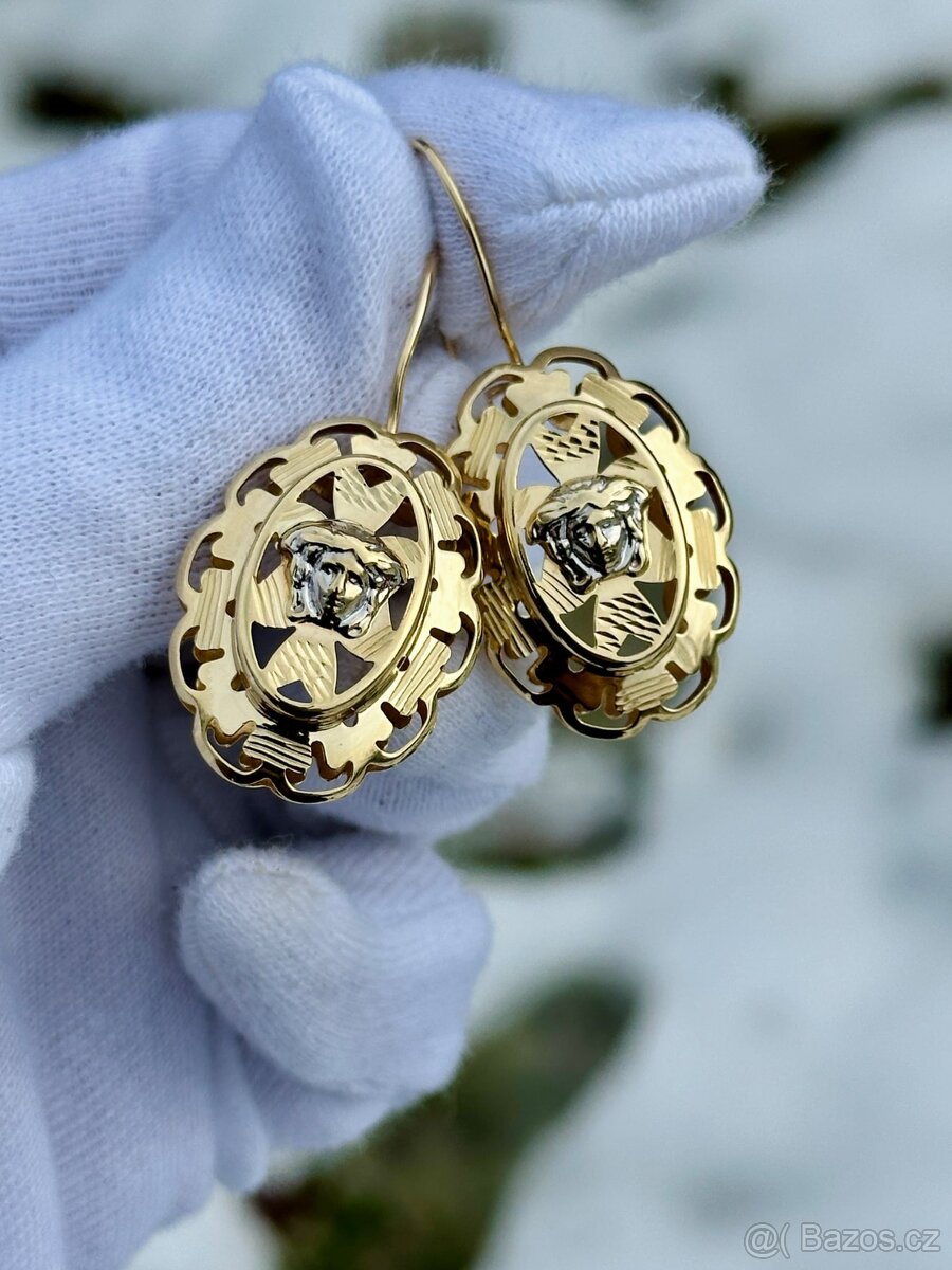 Zlaté náušnice 6,92g - 2