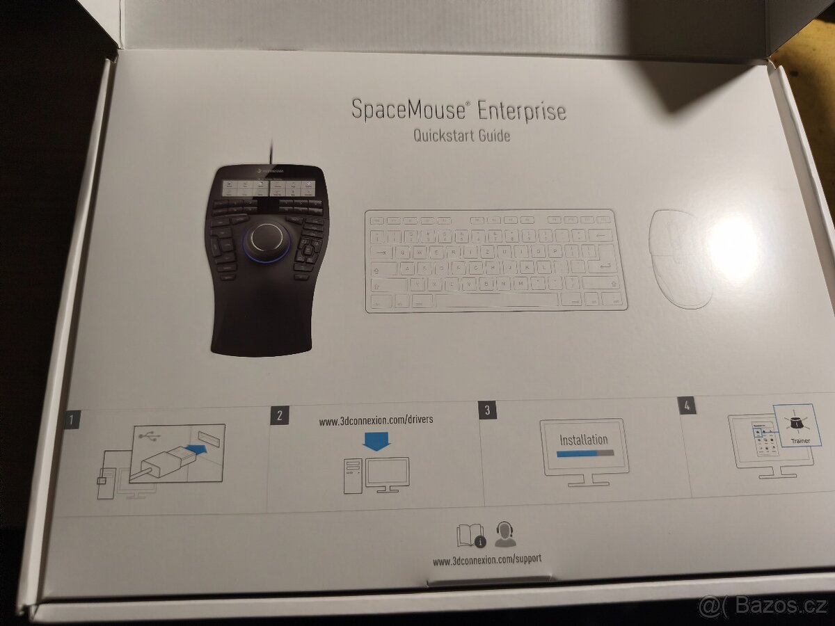 3D Myš 3Dconnexion SpaceMouse Enterprise - 2