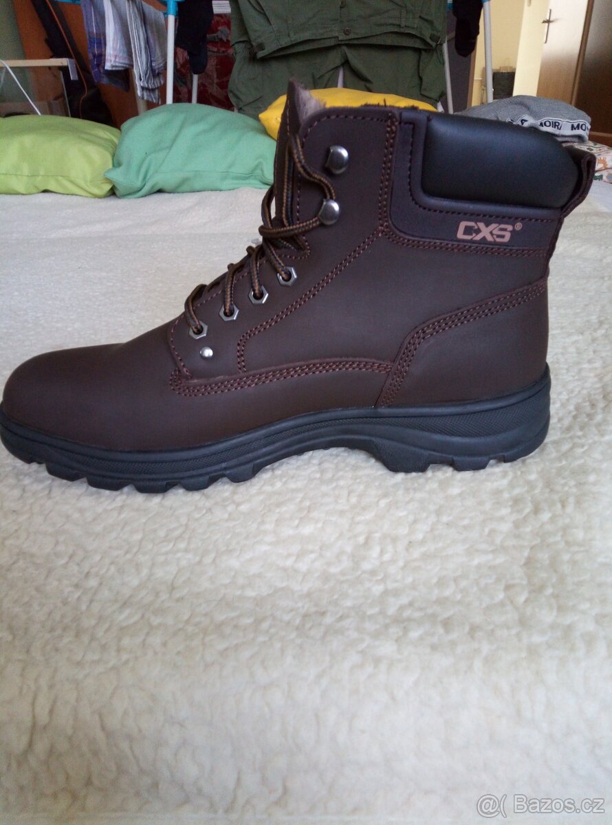 Prodám ZIMNÍ kožené BOTY - 2