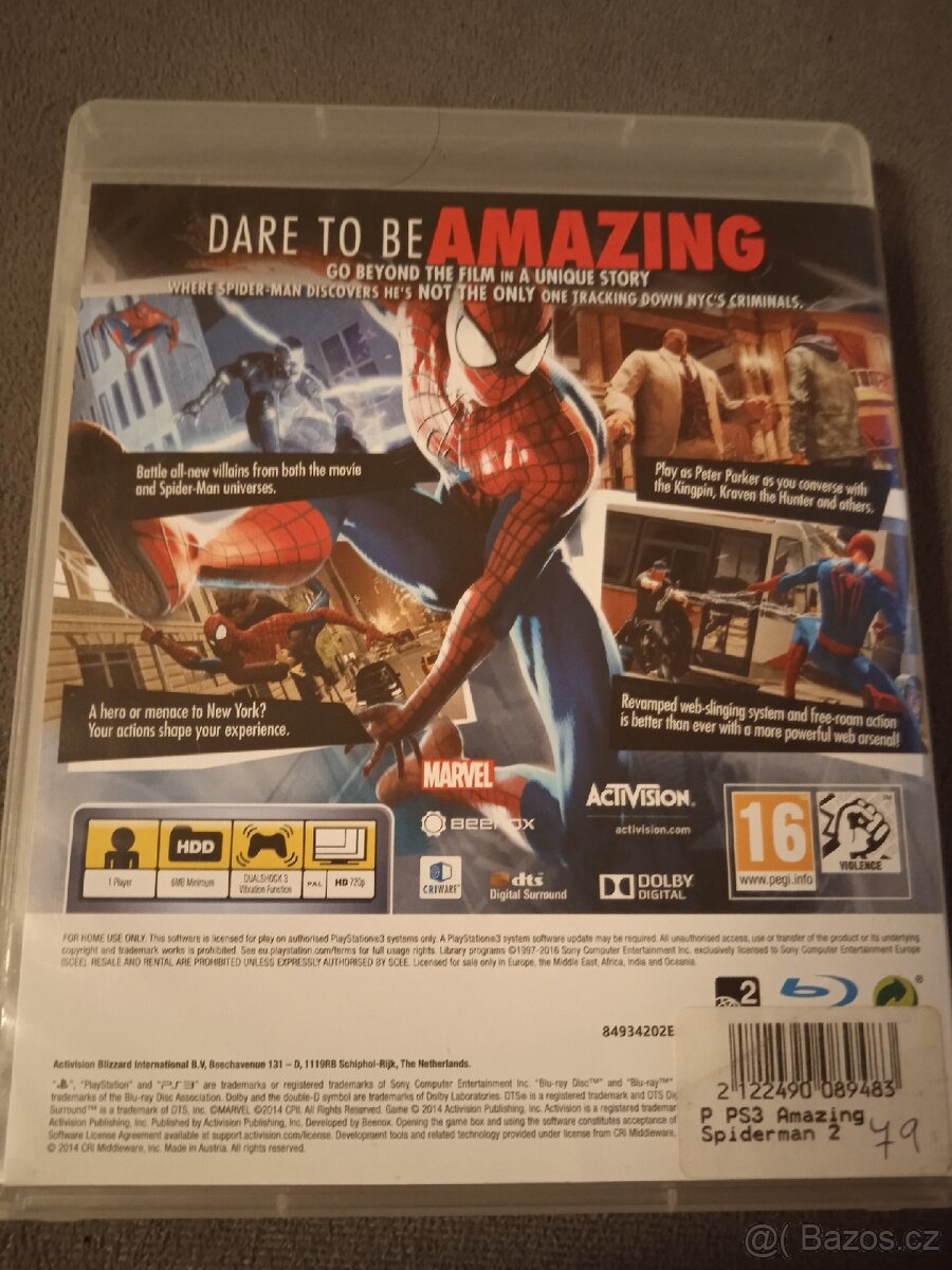 PS3 The Amazing Spiderman 2
- 2