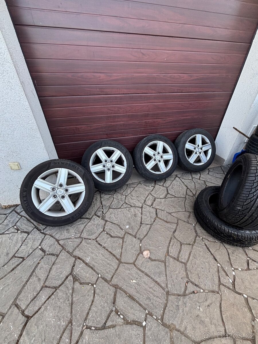 Alu kola 5x112 205/55/16 57,1mm - 2