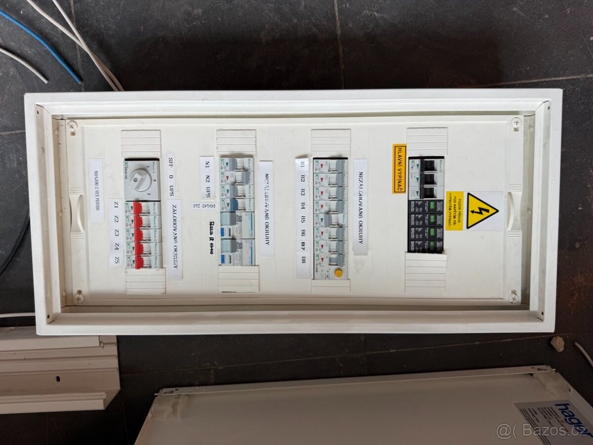 Rozvaděč Hager - vybavený - 2