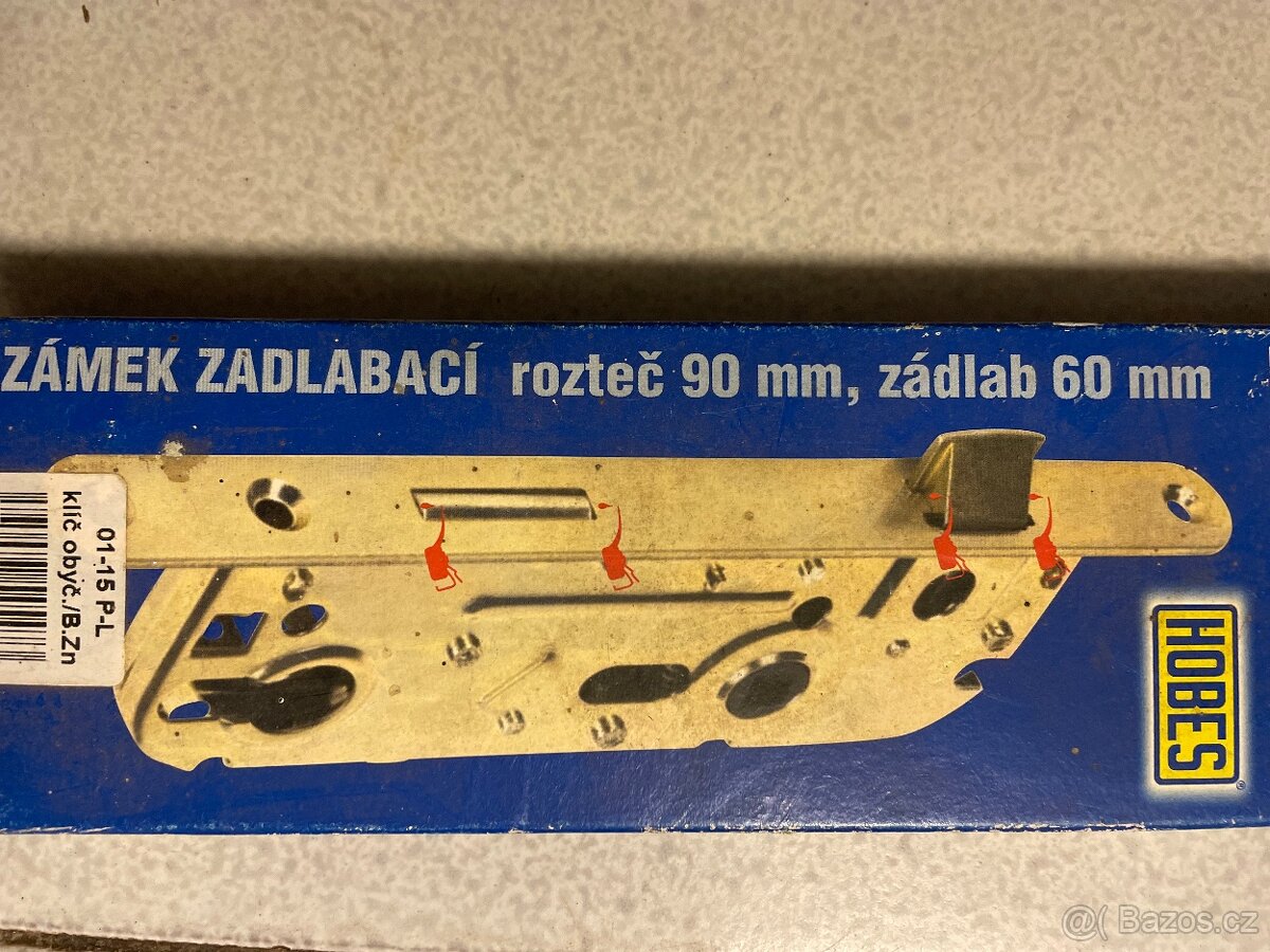 Zadlabavaci zámky aj - 2