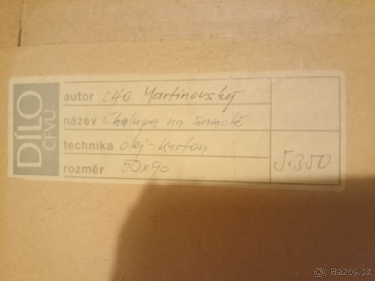 Obraz Otto Martinovský - 2