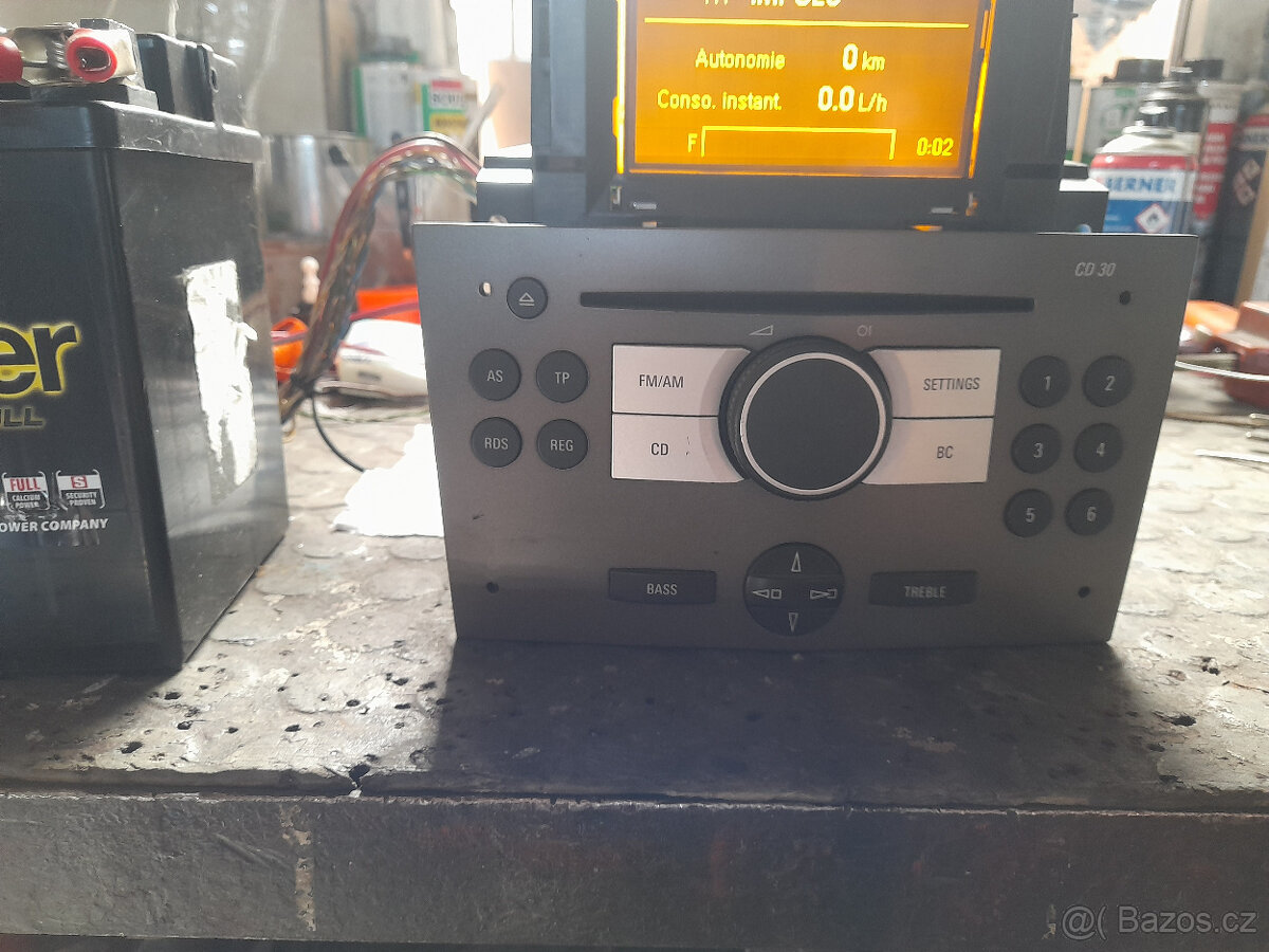 Autorádio opel astra zafira CD30 - 2