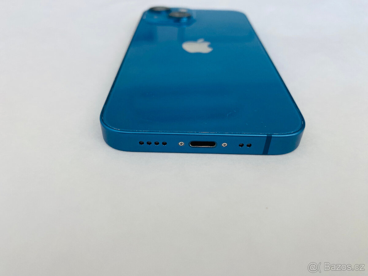 APPLE IPHONE 13 MINI 128 GB MODRÝ,12 MĚS.ZÁRUKA,VELMI HEZKÝ - 2