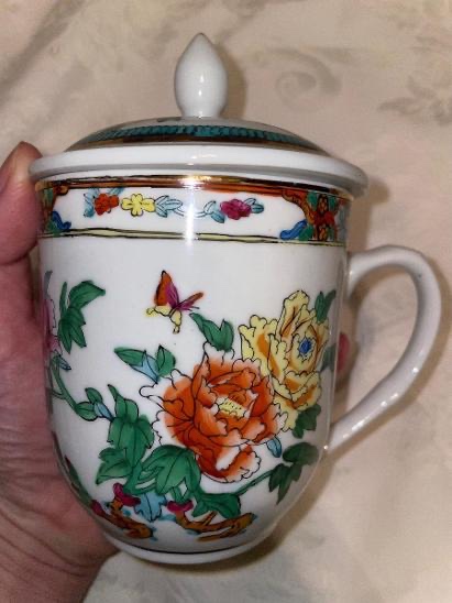 Čínský hrnek s pokličkou - 2