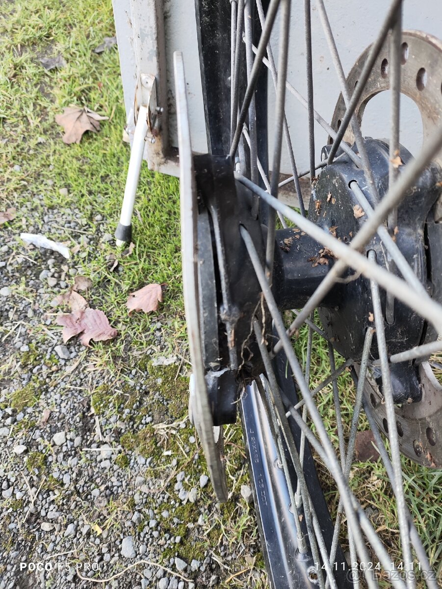 Přední kolo Honda Transalp 650 - 2