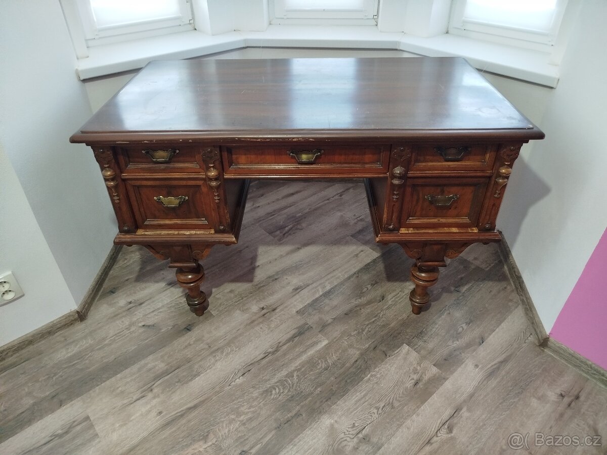 Starožitný psací stůl - 2