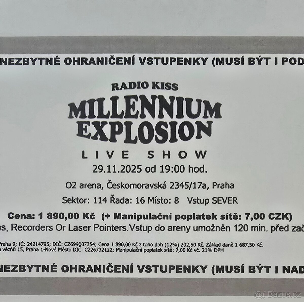 Kiss Millennium Explosion 2025 - 2