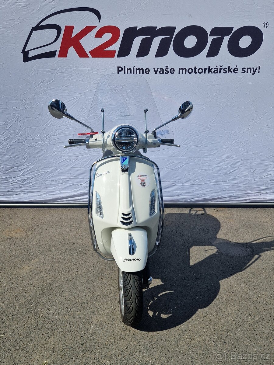 Vespa Primavera 125 FL 4-TAKT ABS E5+ - předváděcí skútr - 2