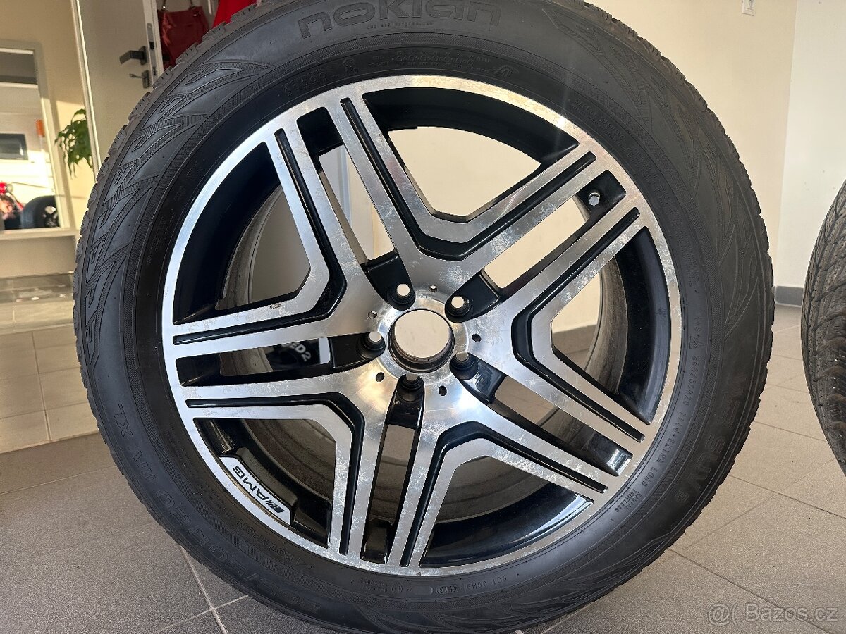 Mercedes X166 disky s pneu AMG zimní R20 - 2