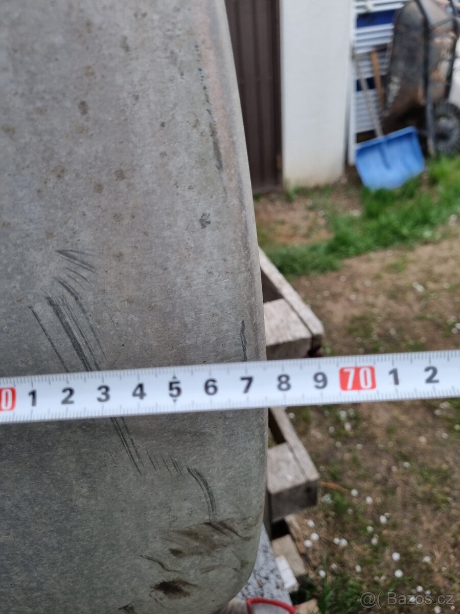 hliníkovou nádrž na DAF XF 106, objem 690litrů - 2