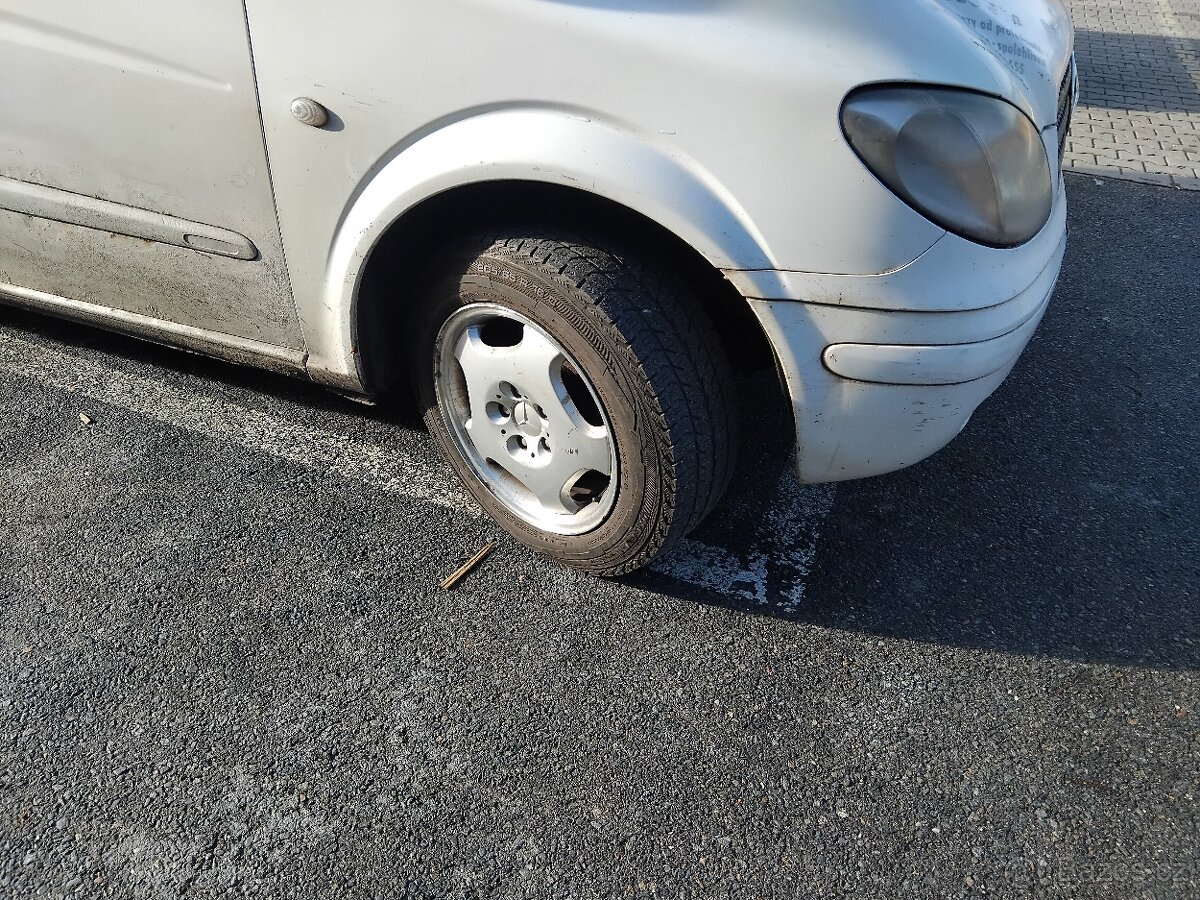 ALU DISKY+PNEU C zimni MERCEDES VITO 5x112 CÉČKA - 2