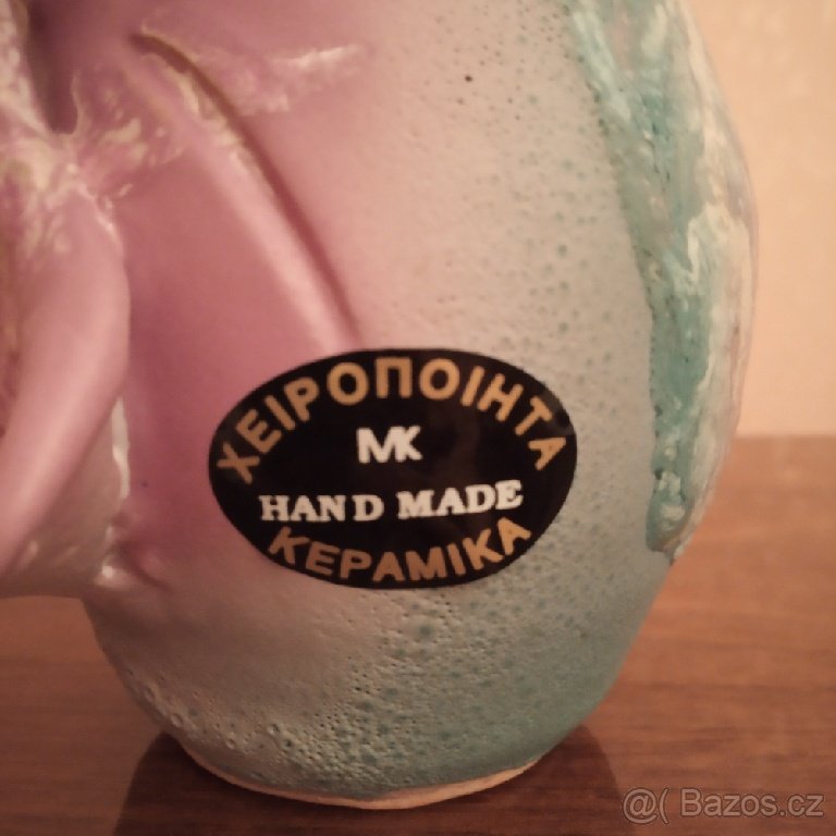 keramická vázička z Řecka - 2
