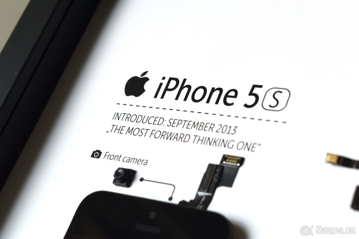Nástěnný obraz iPhone 5S - dekorace bytu, kanceláře nebo dár - 2
