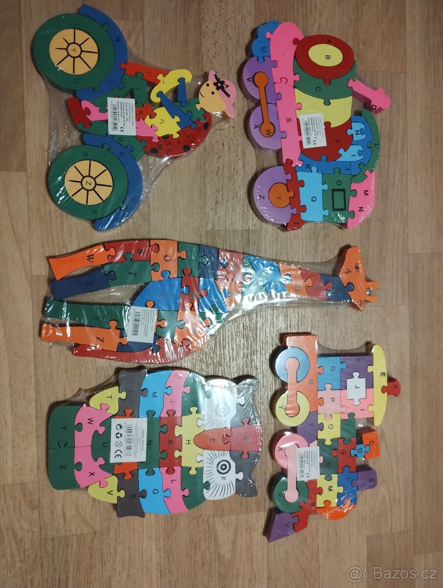 Dřevěné puzzle - 2