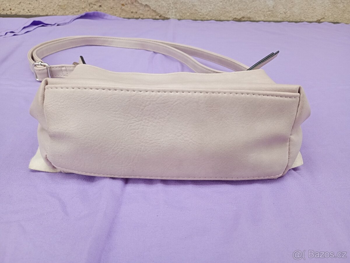Kabelka béžová perleťová d - 2
