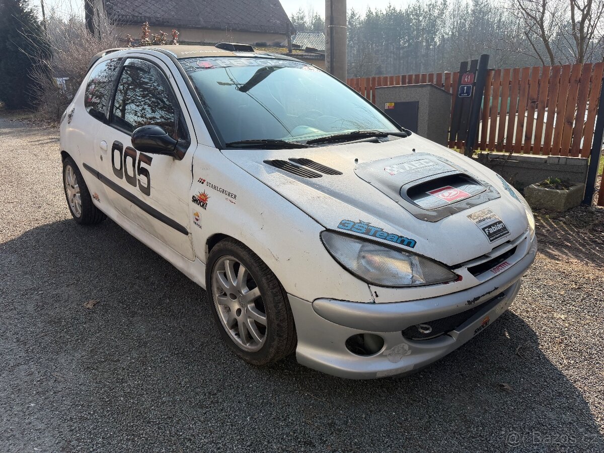 Peugeot 206 S16 - rallye,sprint,vrchy - 2