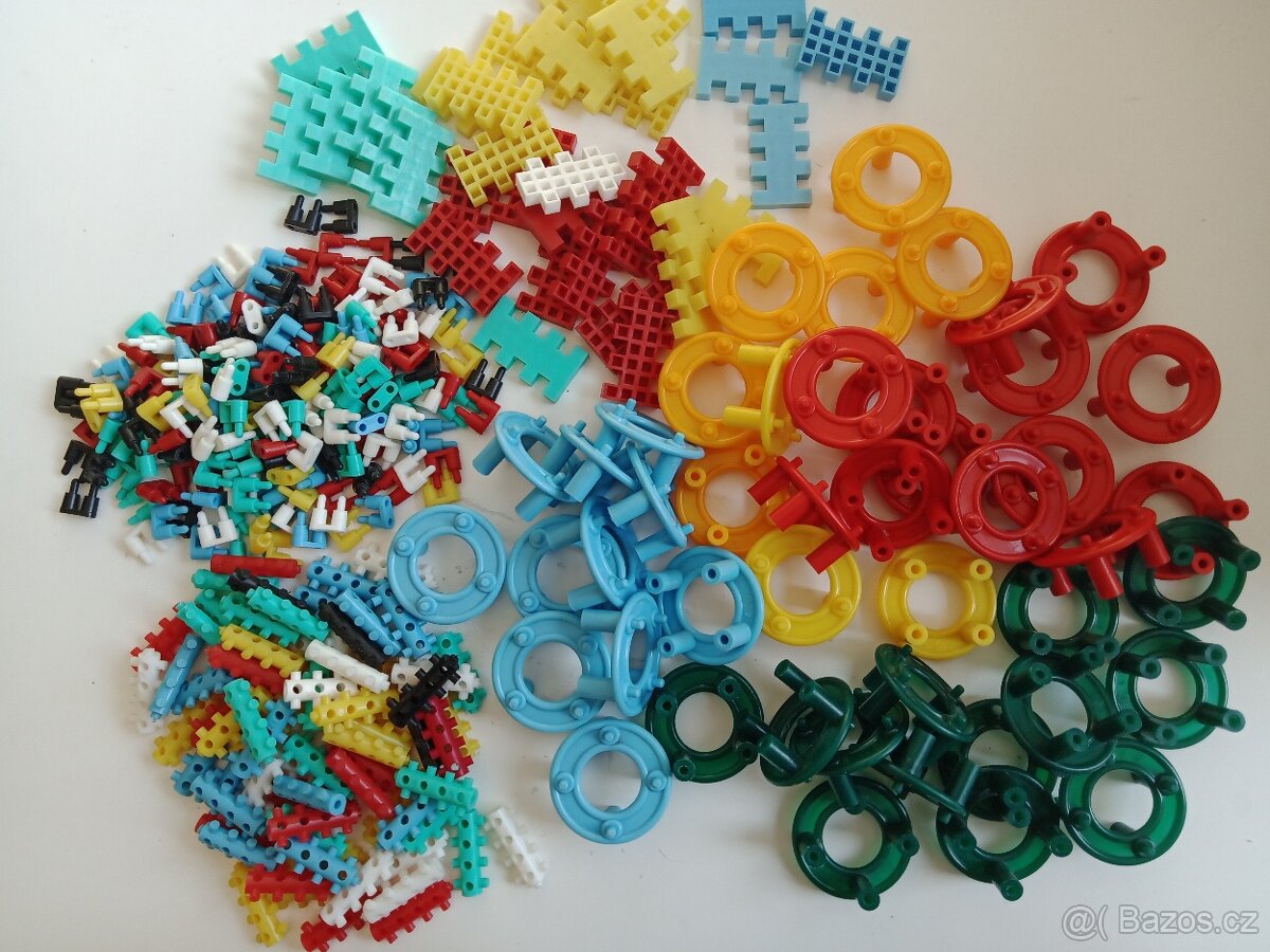 Díly stavebnic - Seva, Alfa/Vega, Seko, ČSSR - 2