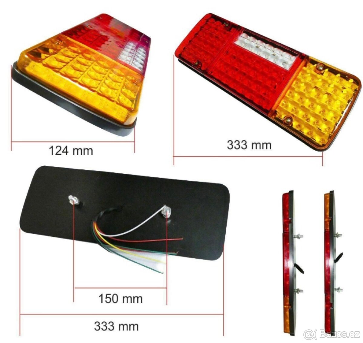 Zadní Led lampa 12V - 2