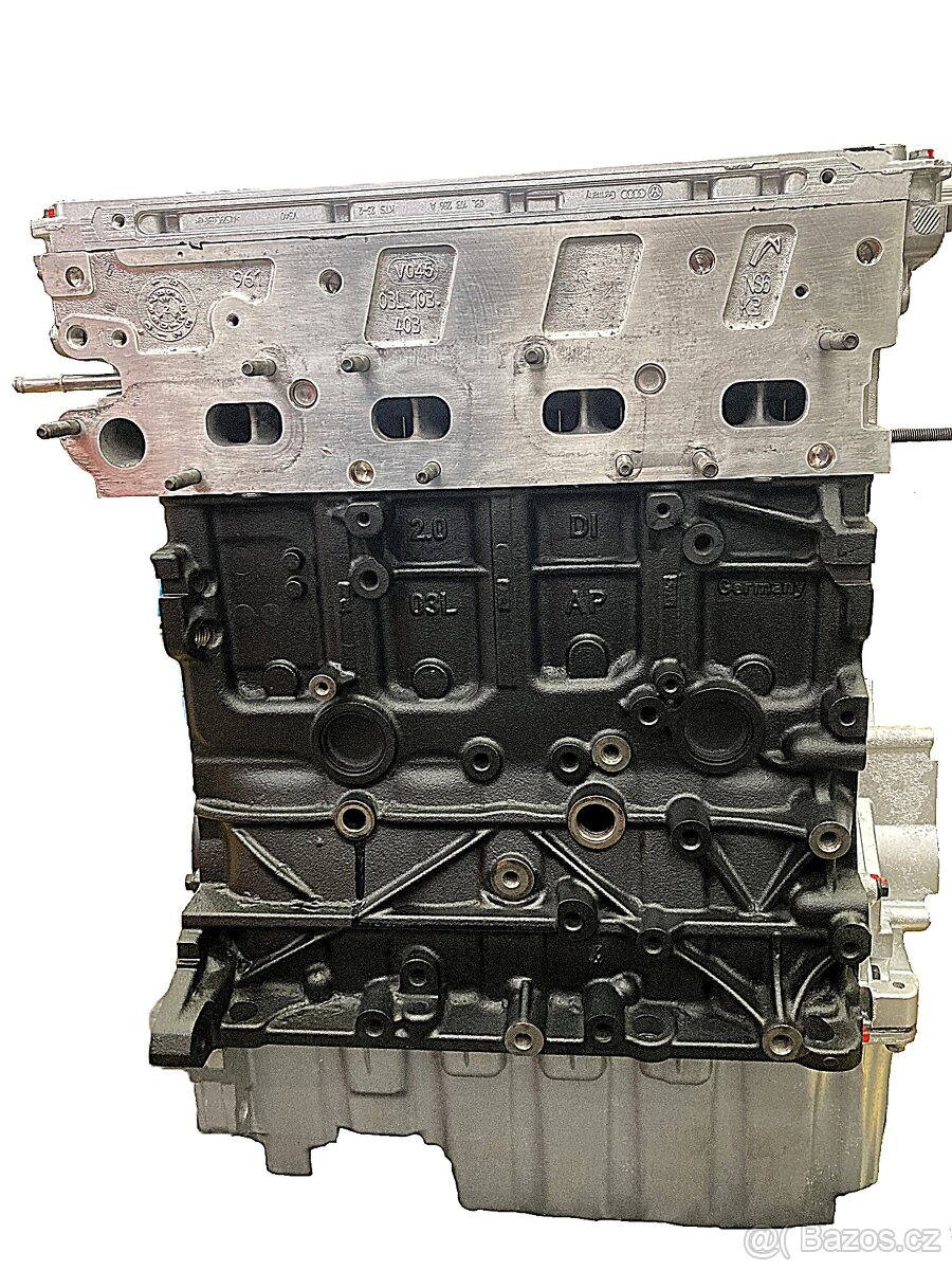 Repasovaný motor 2.0 BiTDI, VW, 132 kW - CFC - 2