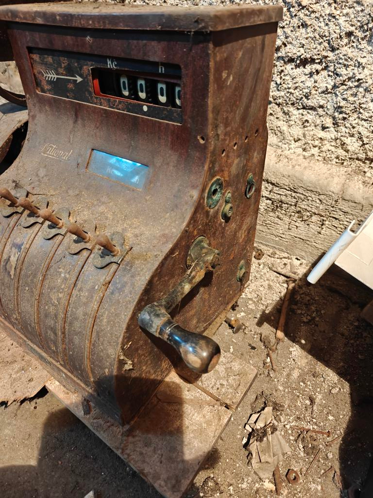 Starožitná pokladna National - 2