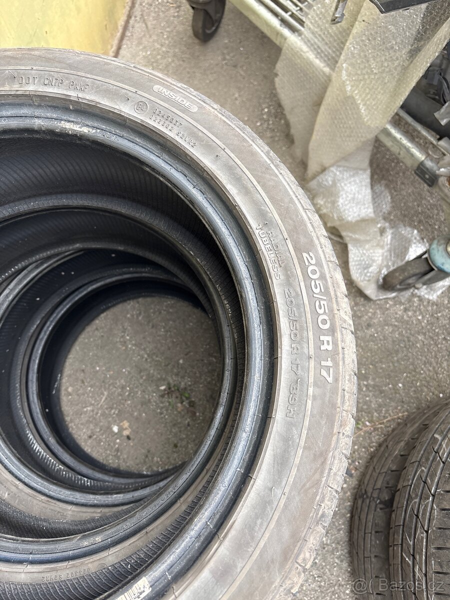 Letní pneumatiky 205/50R17 Continetal - 2