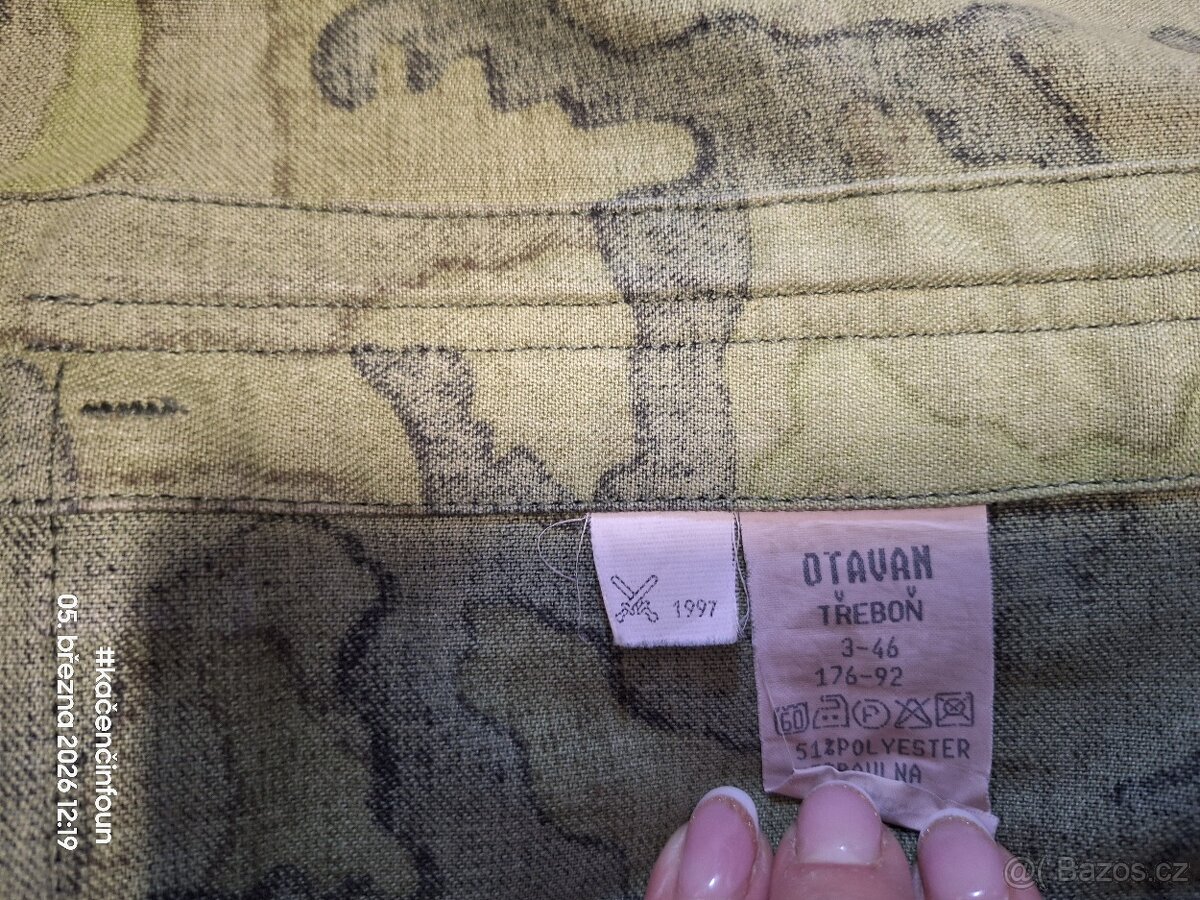 uniforma armády ČR • vel. L-XL - 2