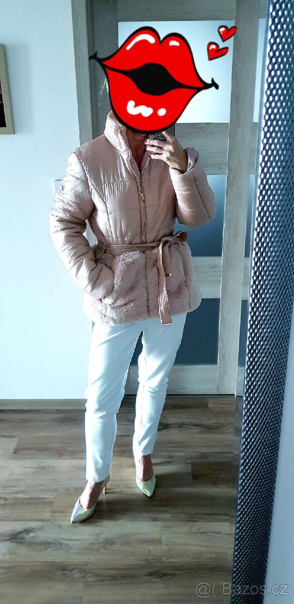 Bunda s kožíškem nová L/40 - 2