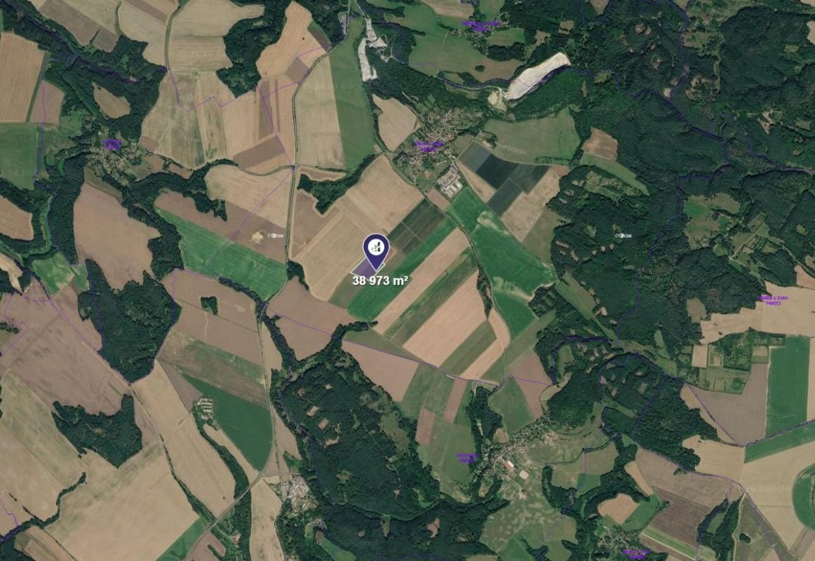 Prodej podílu 1/8 pole 4 872 m², Chlum - 2