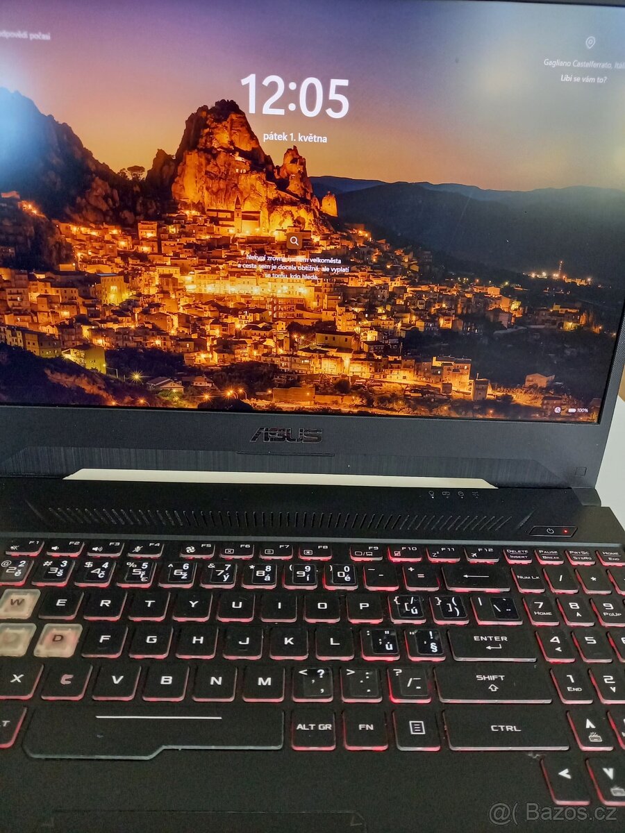 Herní ASUS TUF Fx505DT AL087T - 2