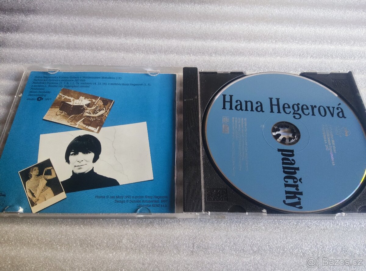 Cd - Hana Hegerová - Paběrky - 2