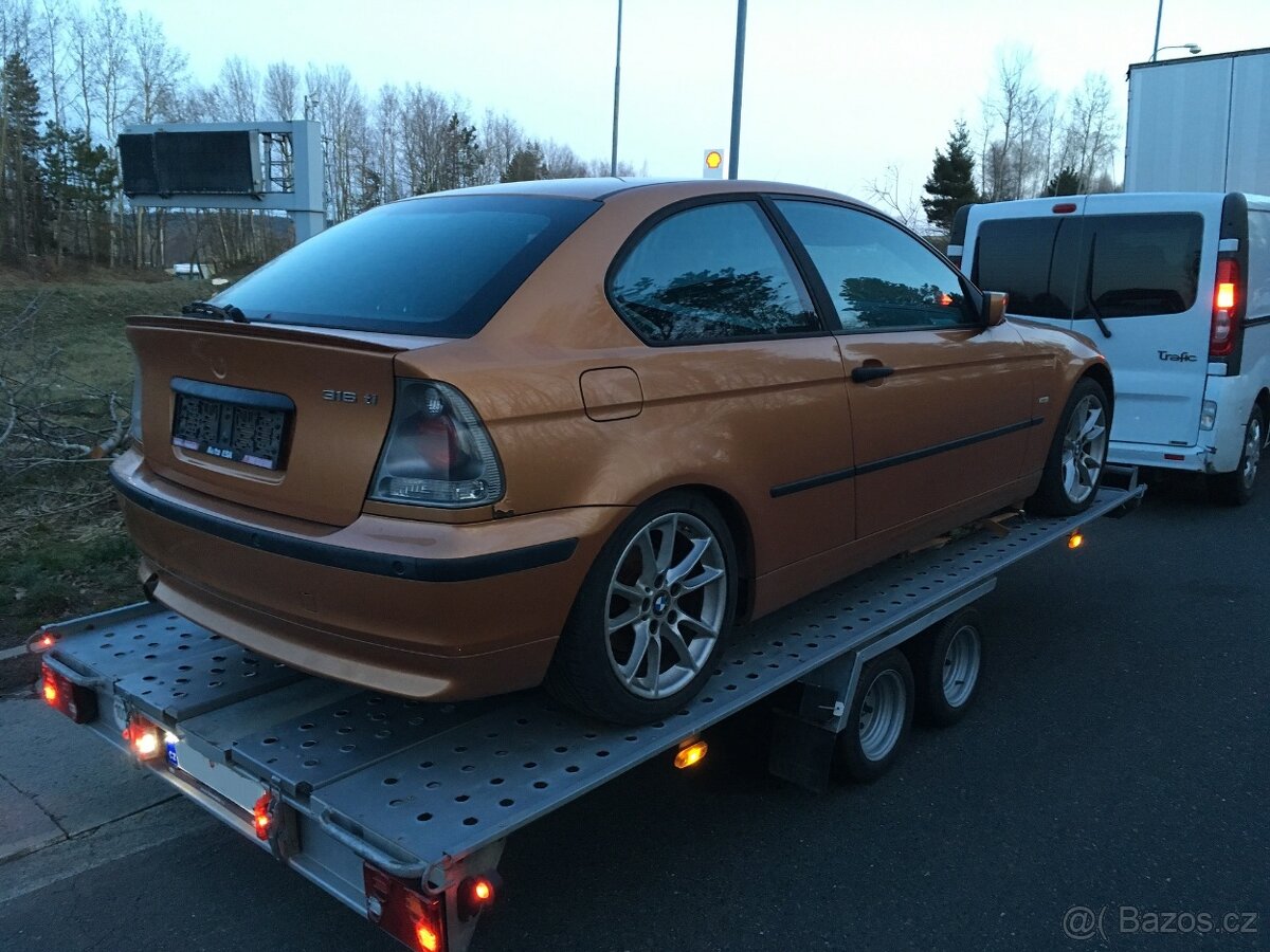 Rozprodam na nahradni dily BMW E46 COMPACT - 2